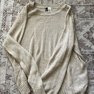 Beige Knit Sweater